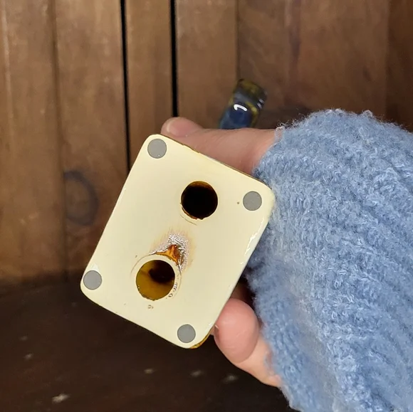 Gold and Gray Ceramic Cross - Picture 10 of 12